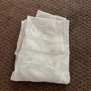 Lululemon white camo leggings
